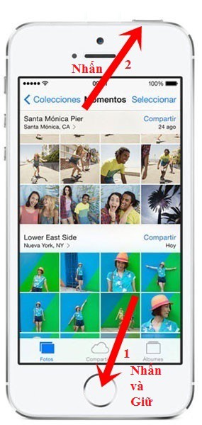 Hướng dẫn cách chụp ảnh màn hình (Screenshot) trên iPhone