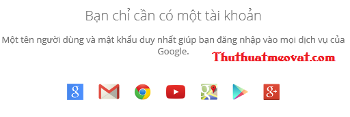 Đăng ký Gmail, tạo tài khoản Gmail tiếng Việt