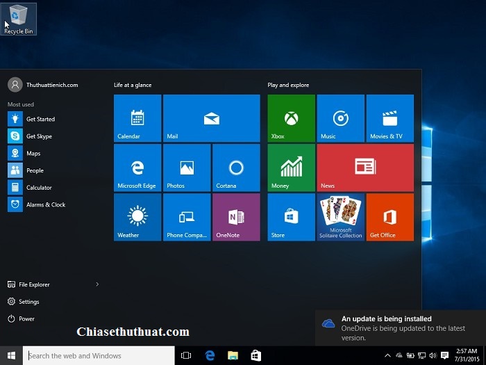 Hướng dẫn cách cài đặt Windows 10 bằng hình ảnh